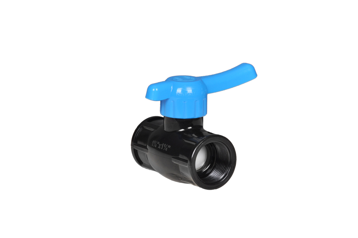 PP Full Plastic Ball Valve Female Threaded